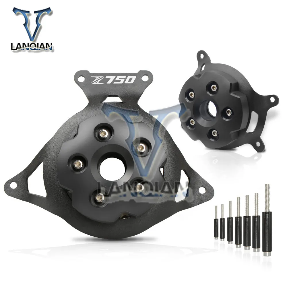 Motorcycle Engine Stator Cover Engine Guard Accessorie Protection For Kawasaki Z750 Z800 2013 2014 2015 2016 Frame Slide Protect