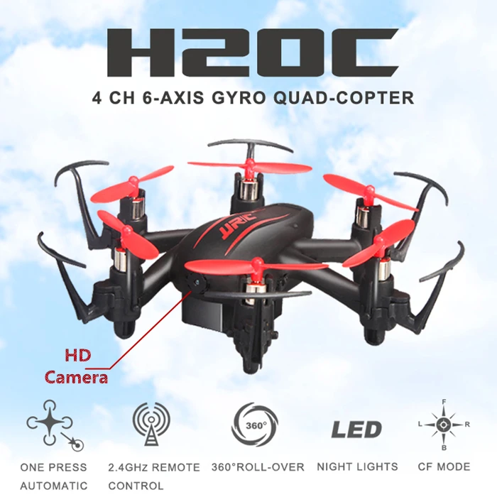 6 Axis Mini font b Drone b font With Camera Hd Jjrc H20c font b Rc