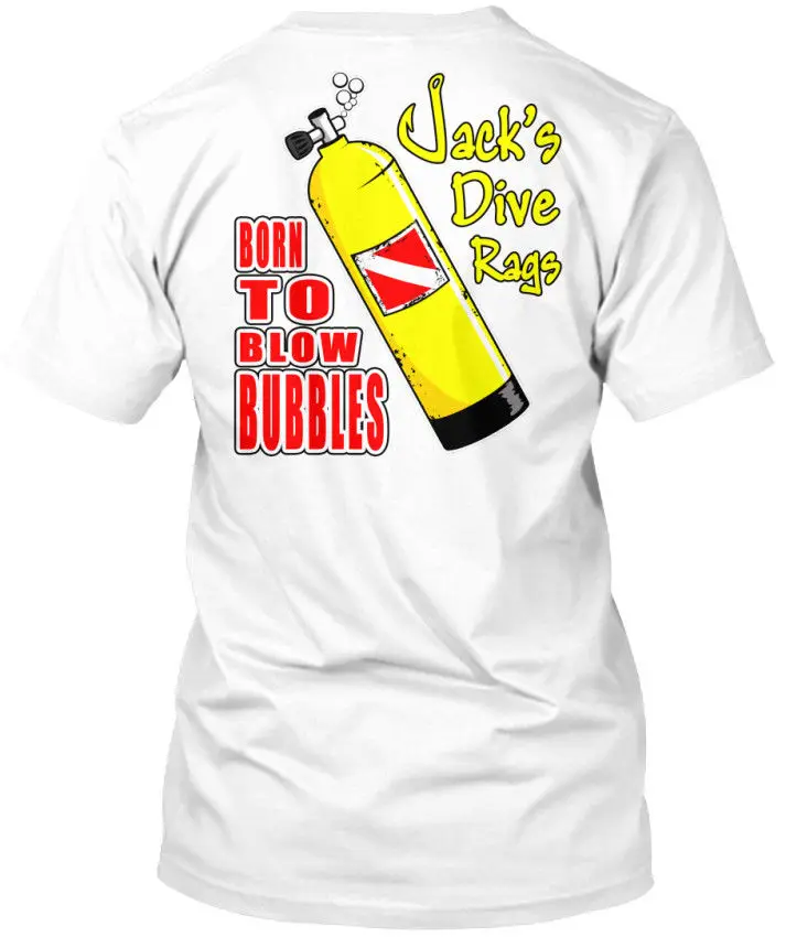 

Jacks Dive Rags Scuba - O/L Jock'S To Blow Bubbles Stylisches Brand New 2019 Summer Men Short Sleeve Cool Casual Cute T Shirts