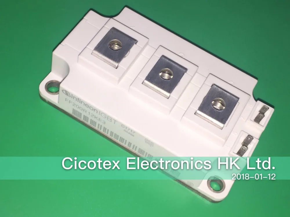 все цены на FF200R12KE3 IGBT MODULE VCES 1200V 200A 62MM-1 онлайн