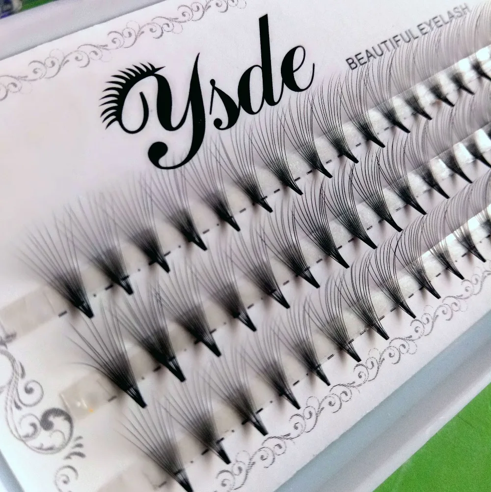 Набор Натуральных накладных ресниц 8 13 мм 60 пучков/комплект|c curl|eyelash extensionfalse eyelash