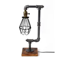Панк промышленный Лофт дизайн интерьера прикроватные минималистичные викторианские Эдисона железные ретро лампы освещения