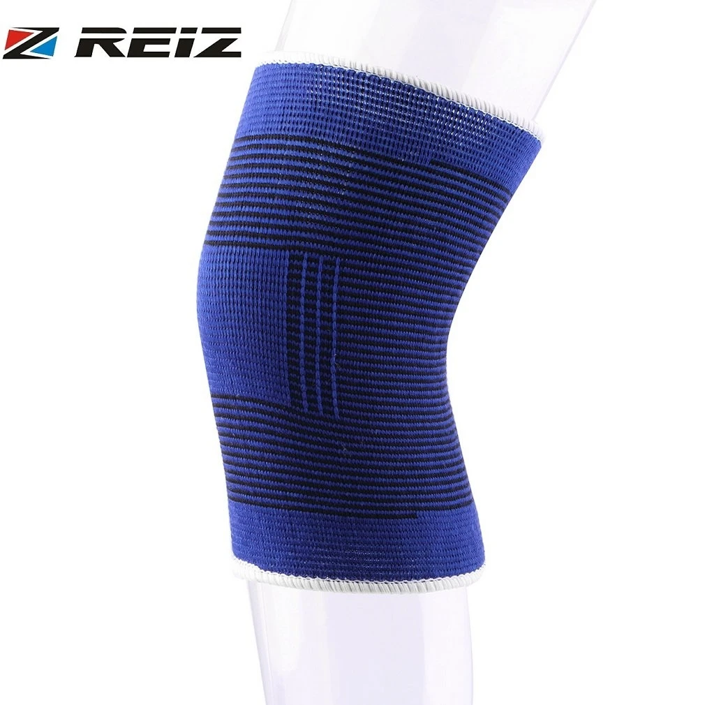 REIZ 1 قطعة قابل للتعديل لينة مرنة تنفس دعم هدفين الركبة بطانة واقية الرياضة ضمادة أداة الحماية الكهربائية حزام ل كرة السلة REIZ 1 قطعة قابل للتعديل لينة مرنة تنفس دعم هدفين الركبة بطانة واقية الرياضة ضمادة أداة الحماية الكهربائية حزام ل كرة السلة