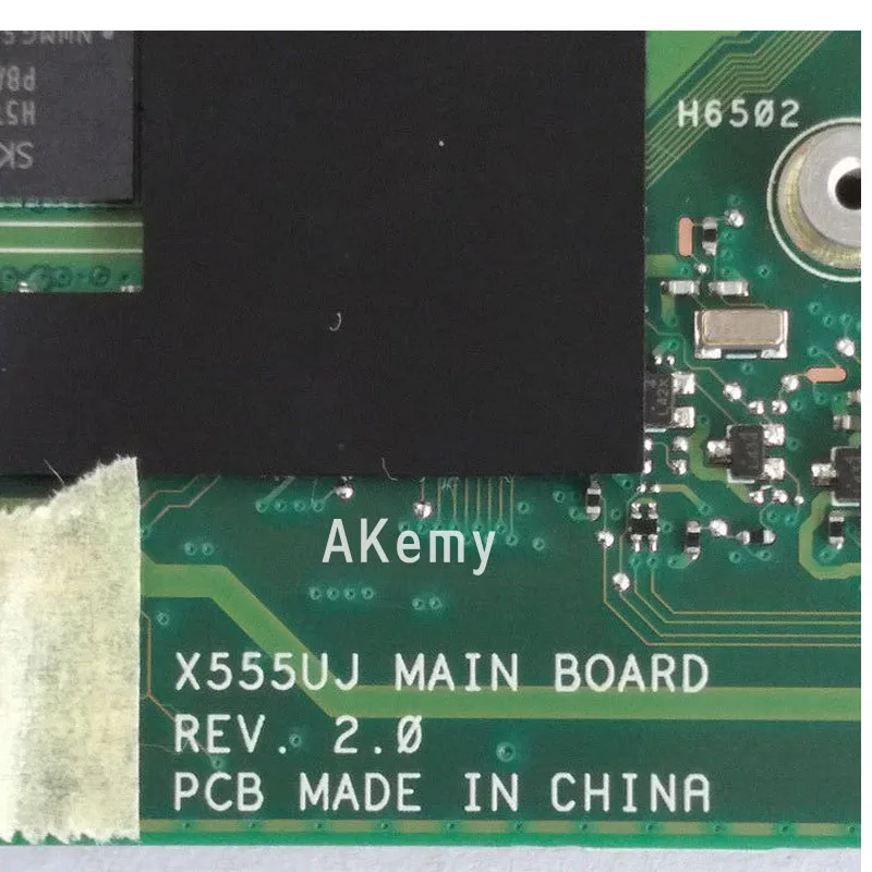 X555UA материнская плата I7 6500U 4 Гб ОЗУ для For Asus X555 X555U X555UB ноутбука плата|Материнские