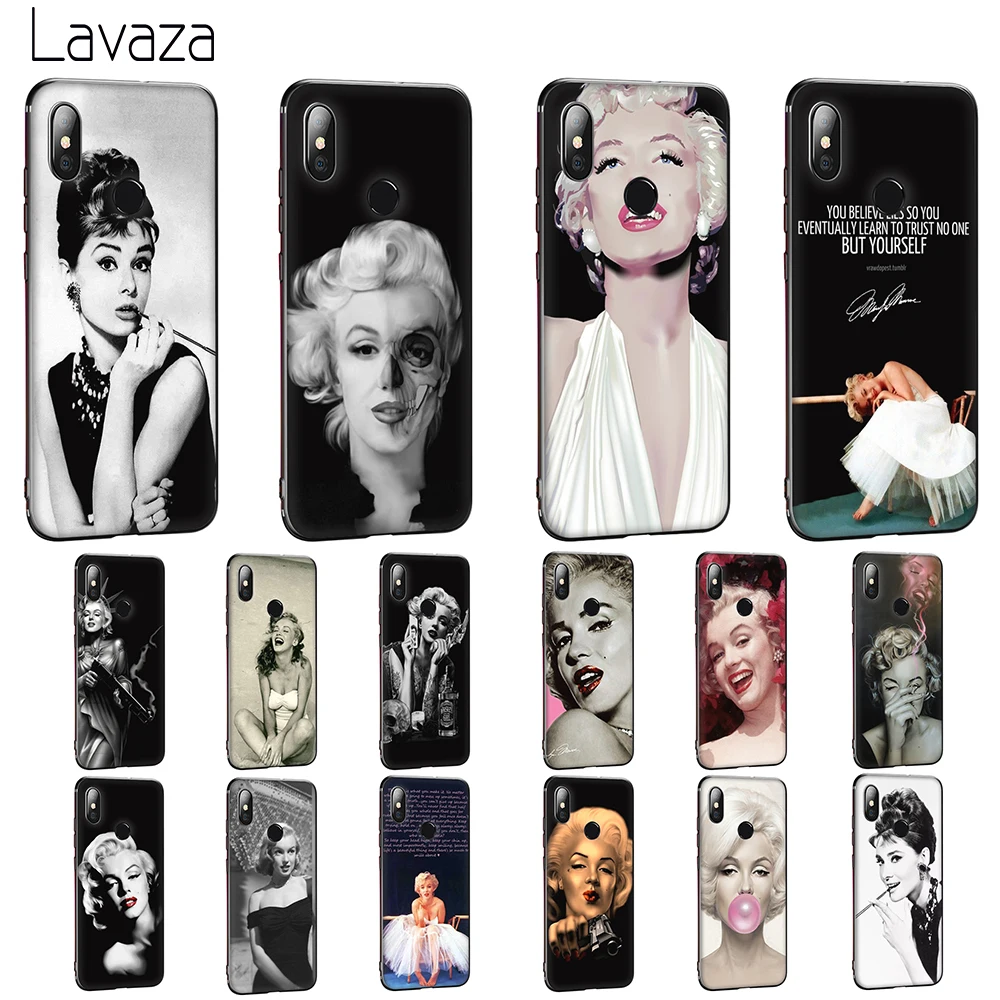 Lavaza Marilyn Monroe Soft Case for Huawei Honor 6 7A Pro 7C 8C 7 8X 8 9 10 lite Note10 |