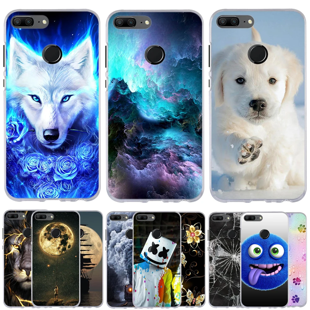 

Case For Huawei Honor 9 Lite Case Silicone 3D Phone Case For Huawei Honor 9 Lite Cover Funda Shell Capas For Honor 9 Lite Coque