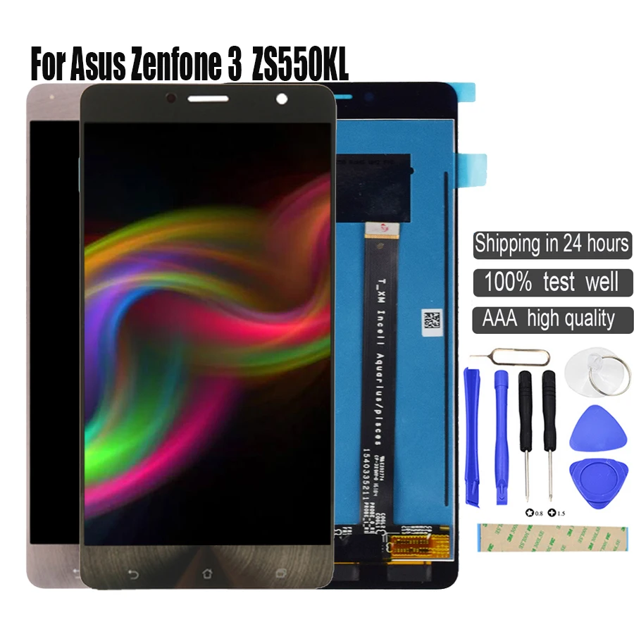 

5.5 inch LCD For ASUS ZenFone 3 Deluxe ZS550KL LCD Display Screen+Touch Panel Z01FD LCD Digitizer Assembly Display Lcd+tool