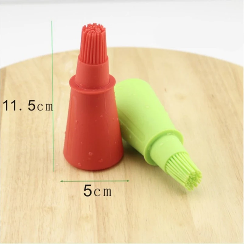 Пищевая силиконовая бутылка для масла шпатель барбекю соевый соус щетка ...