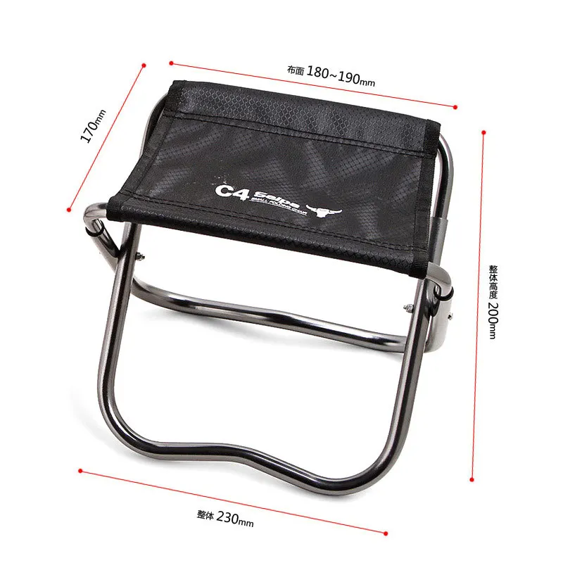 Портативный Открытый походный складной стул с Ткань Оксфорд алюминиевый сплав кемпинг складной Пикник с сумки дорожные сумки для пикника