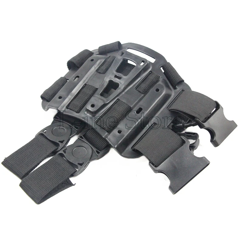 

Tactical CQC Gun Holster Hunting Gun Accessories Drop Leg Holster Platform Paddle for Gl 17 HK USP Compact M9
