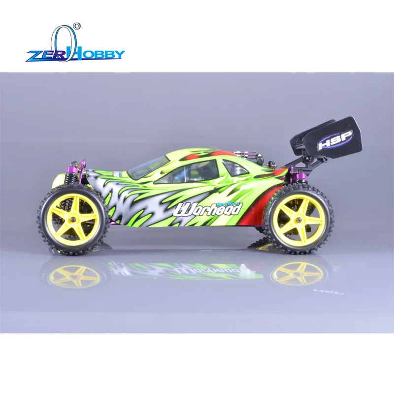 HSP RC автомобиль 1:10 масштаб 4wd RC игрушки две скорости внедорожный Багги Nitro газ мощность 94106 Warhead высокая скорость хобби Дистанционное управление автомобиль - Цвет: 10707