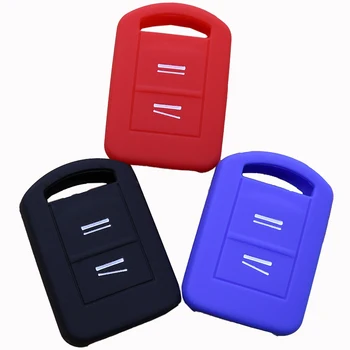 

2 BUTTON SILICONE KEY COVER FIT FOR VAUXHALL OPEL CORSA C AGILA COMBO VAN MERIVA TIGRA REMOTE CASE FOB HOLDER SHELL PROTECTOR