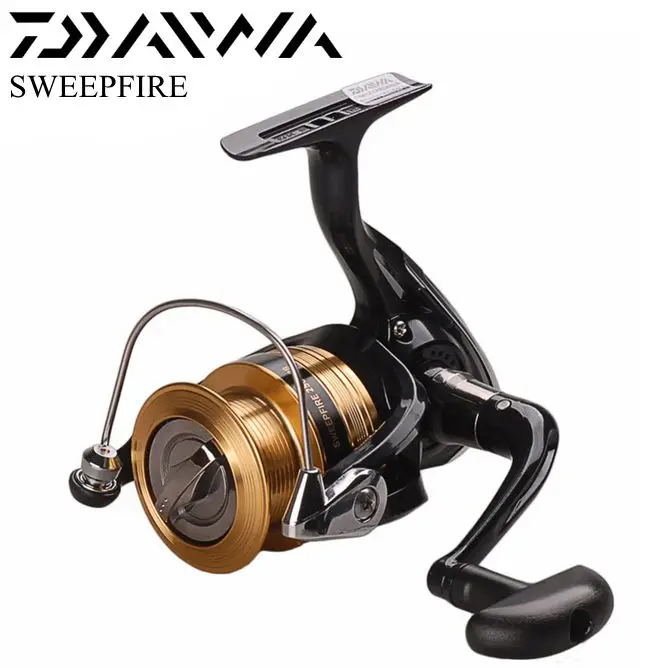 DAIWA SWEEPFIRE спиннинговая рыболовная Катушка 2000-4000 2 шариковый подшипник спиннинга катушка Molinetes соленая вода пресноводный Карп Фидер колеса