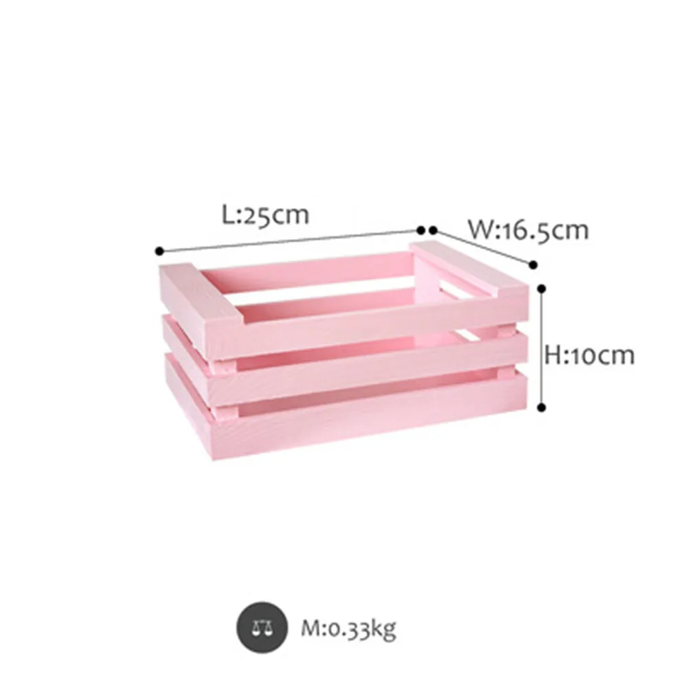 Скандинавский деревянный полый поднос для хранения, шикарный Ins фруктовый торт, десертная тарелка, современный конфетный цвет, ювелирный поднос, Домашний Настольный Декор - Цвет: Pink S