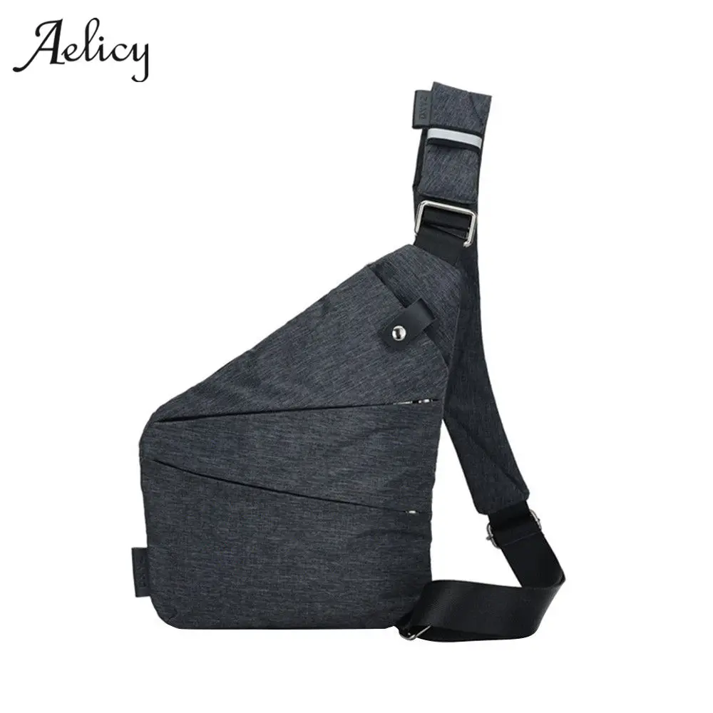 Aelicy высококачественные сумки на одно плечо черного цвета для мужчин водонепроницаемые нейлоновые сумки через плечо мужская сумка-мессенджер Водонепроницаемая дорожная сумка