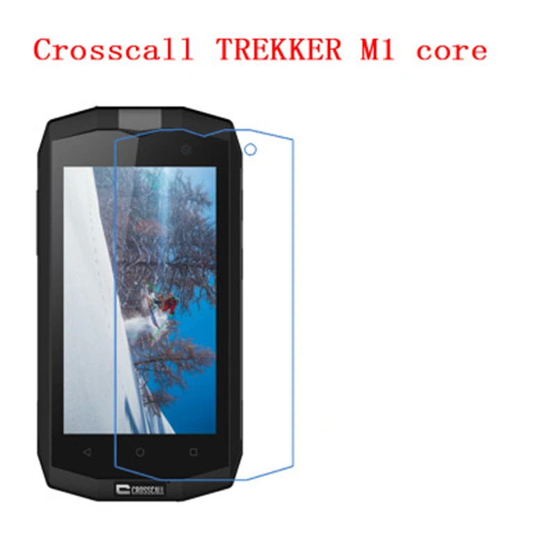 

5 Pcs Ultra Thin Clear HD LCD Screen Guard Protector Film With Cleaning Cloth For Crosscall TREKKER M1 core.