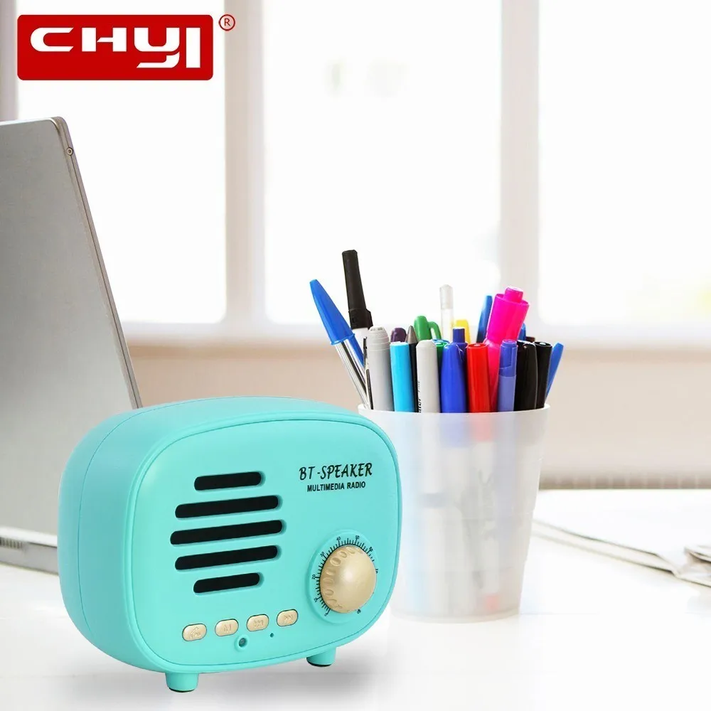 Портативная беспроводная Bluetooth колонка CHYI 800 ма 4 0 BT Parlante s с поддержкой TF карты и