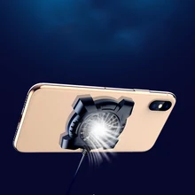 Fixed Mute Stand Holder Lightweight Stable Small Fan Phone Cooler ABS Universal Suction Cup Portable Heat Sink Drop Temperature