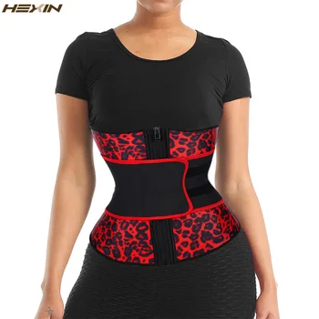 

HEXIN Latex Waist Trainer Zipper Shapewear Slimming Waist Trainer Plus Size Hourglass Figure Slimming Belt Fajas Colombianas