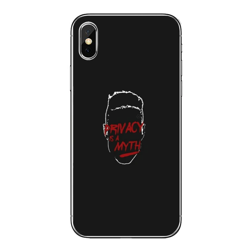 Mr Robot fsocial для iPhone X XR XS Max 8 7 6s 6 plus SE 5s 5c 5 4s 4 iPod Touch мягкие чехлы телефонов|Бамперы| |