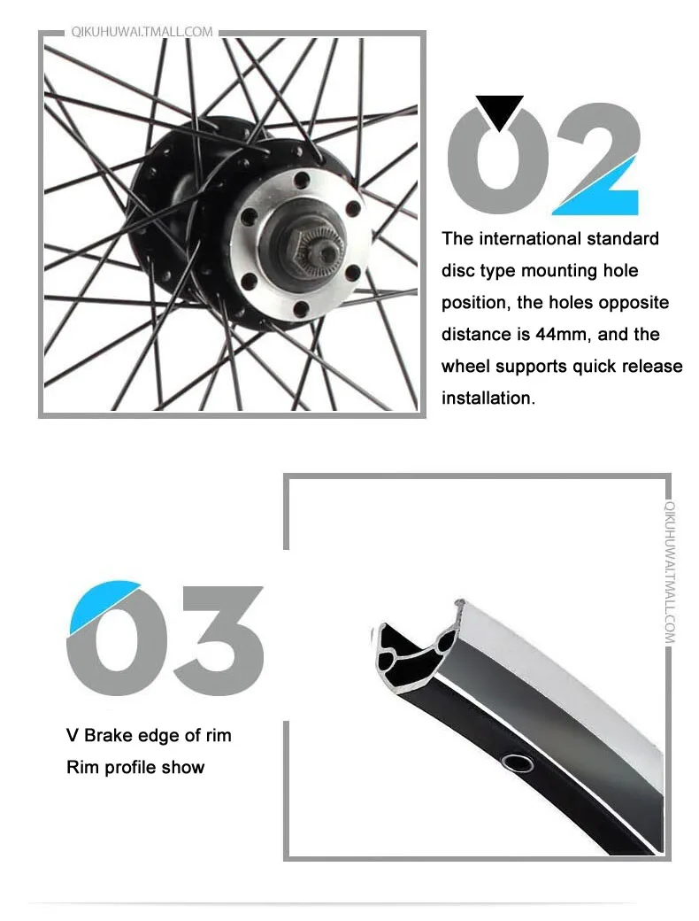 MTB Wheelset 26er передние колеса велосипеда задние колеса для кассета свободного хода диск и V тормоз 32 отверстия для 26*1,25-2,1 шин