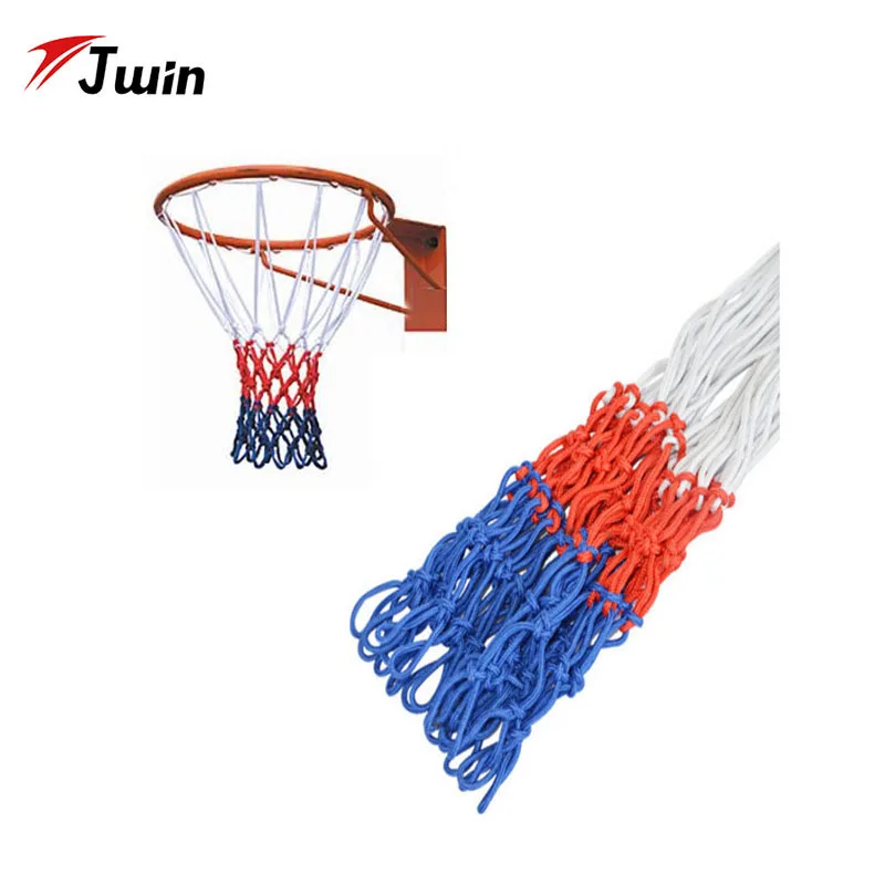 3 цвета баскетбольная сетка нейлоновая обруча сетка для попадания мячом сетчатая сетка для баскетбола, высокое качество обод сетка