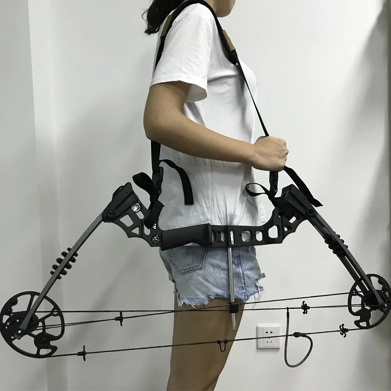 Archery Bow Sling Compound Bow Quick Fit Speed Sling Universal Quick