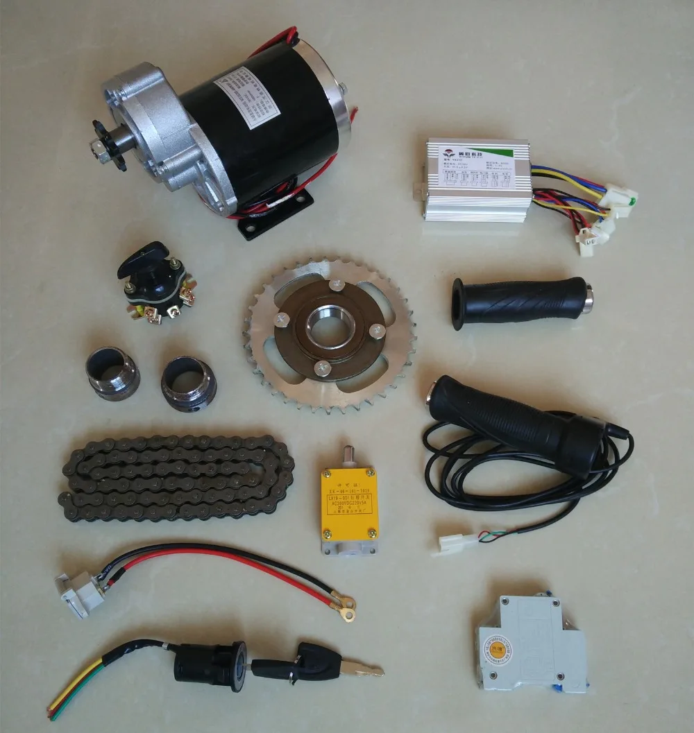 

DC 48V 450W MY1020Z brush motor kit , electric bicycle kit ,Electric Trike, DIY E-Tricycle, E- Trishaw Kit