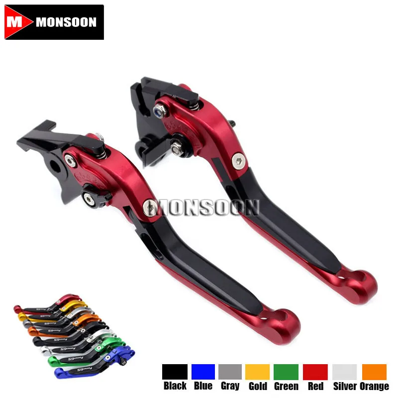 

For Aprilia RSV MILIE/R 1999-2003 FALCO SL1000 2000-2004 DORSODURO 1200 Motorcycle Folding Extendable Brake Clutch Levers