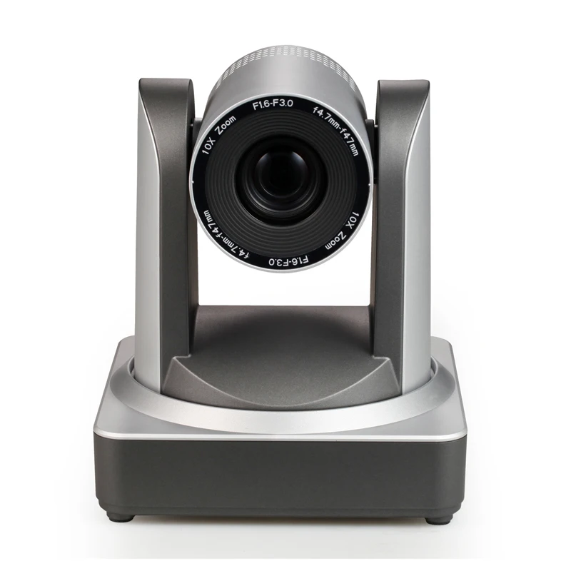Профессиональная трансляция видео конференции 10x Full HD USB3.0 PTZ камера с IP живое потоковое Серебро Цвет