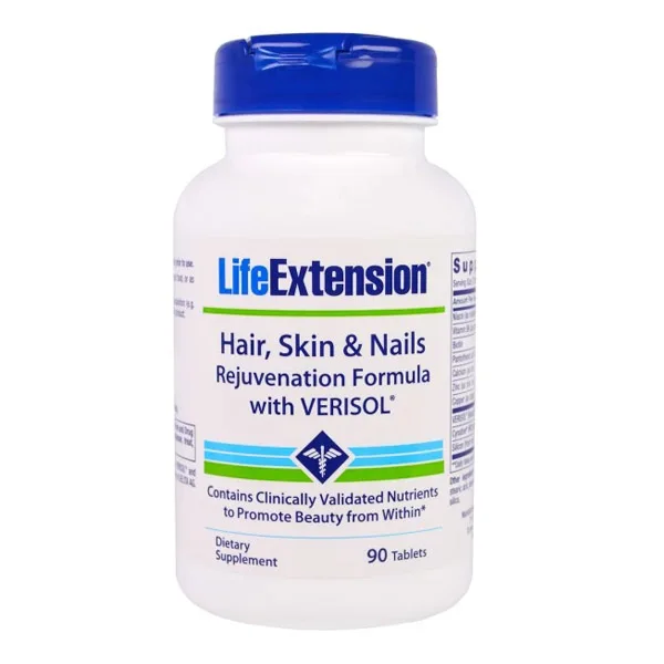 

Free shipping Hair,Skin & Nails Rejuvenation Formula with Verisol 90 pcs