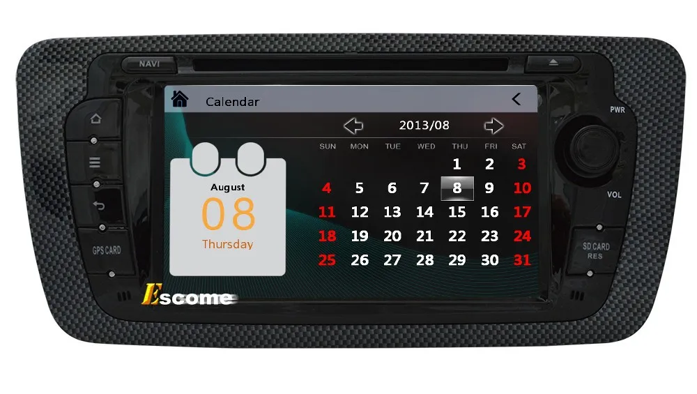 Sale MTK3360 Car DVD Automotivo For Seat Ibiza 2009 2010 2011 2012 2013 2014 with Radio Stereo GPS Navigation 21 Sale MTK3360 Car DVD Automotivo For Seat Ibiza 2009 2010 2011 2012 2013 2014 with Radio Stereo GPS Navigation 21