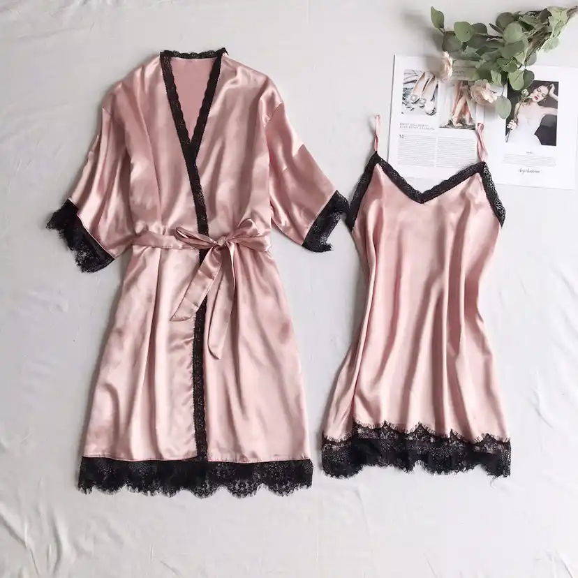 night dress 2 piece