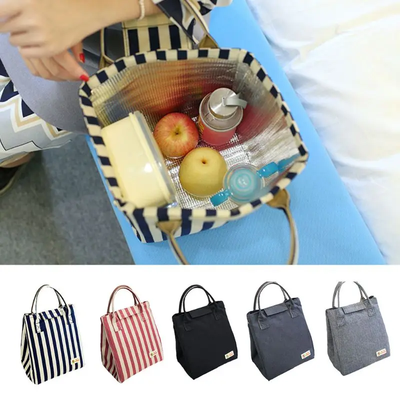 

Portable Insulated Thermal Foldable Cooler Lunch Box Carry Tote Picnic Case Storage Bag