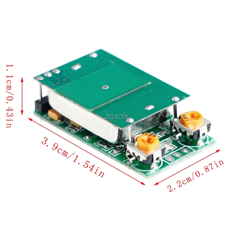 DC 5V 5,8G 5,8 GHz микроволновый радар-датчик модуль переключения ISM диапазон сигналов 12m HFS-DC06 Прямая поставка