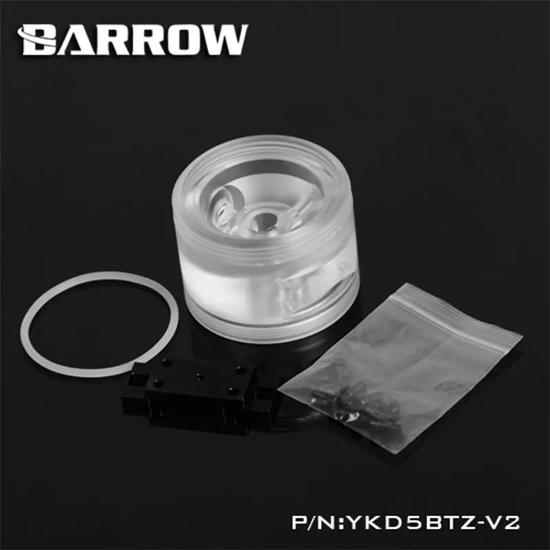 Barrow YKD5BTZ V2/PD5BTZ V2 POM/PMMA Акриловый водяной насос для D5 / MCP655 Serise компьютерное водяное