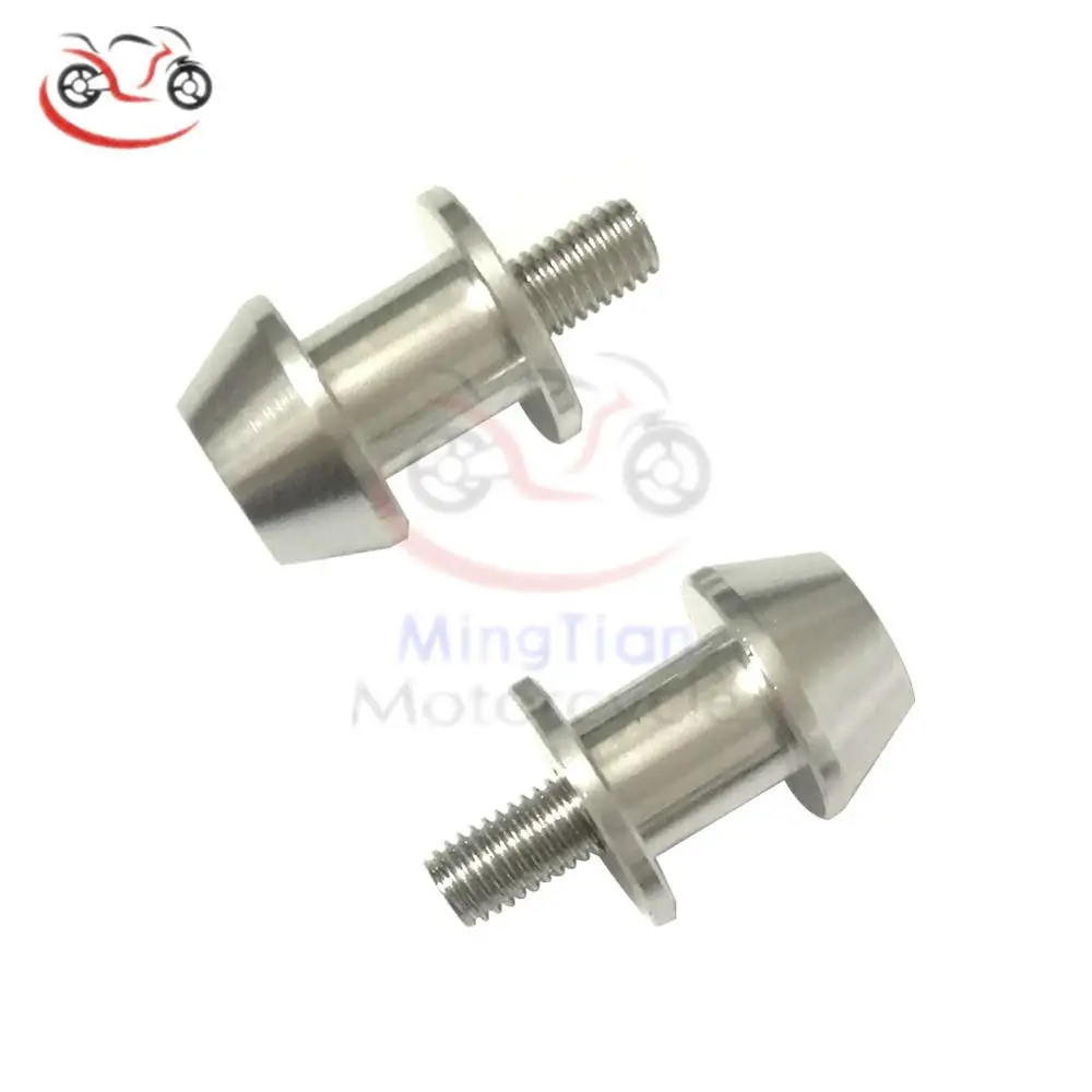 8mm CNC Swingarm Spools Sliders For Ducati BMW Triumph Honda Suzuki Kawasaki