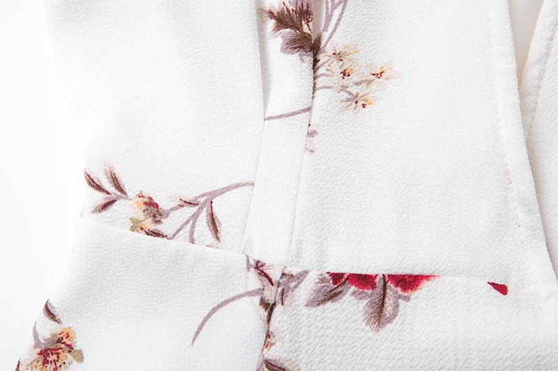 BONGOR LUSS Women Summer Dress 2017 V-Neck Cape Short Sleeve Casual Mini Dress Boho Beach Vinatge Floral Print Dress Sundress (4)