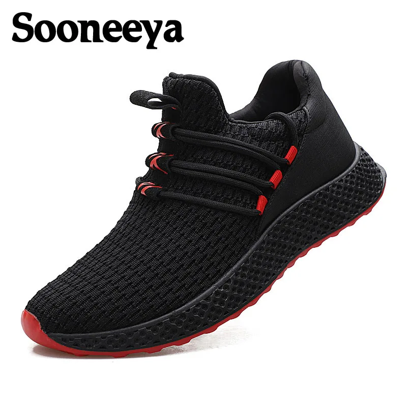 

Sooneeya Men Pure Color Models Breathable Sneakers Youth Fashion Comfortable Hommes Casual Shoes Adulte Chaussures Drop Shipping