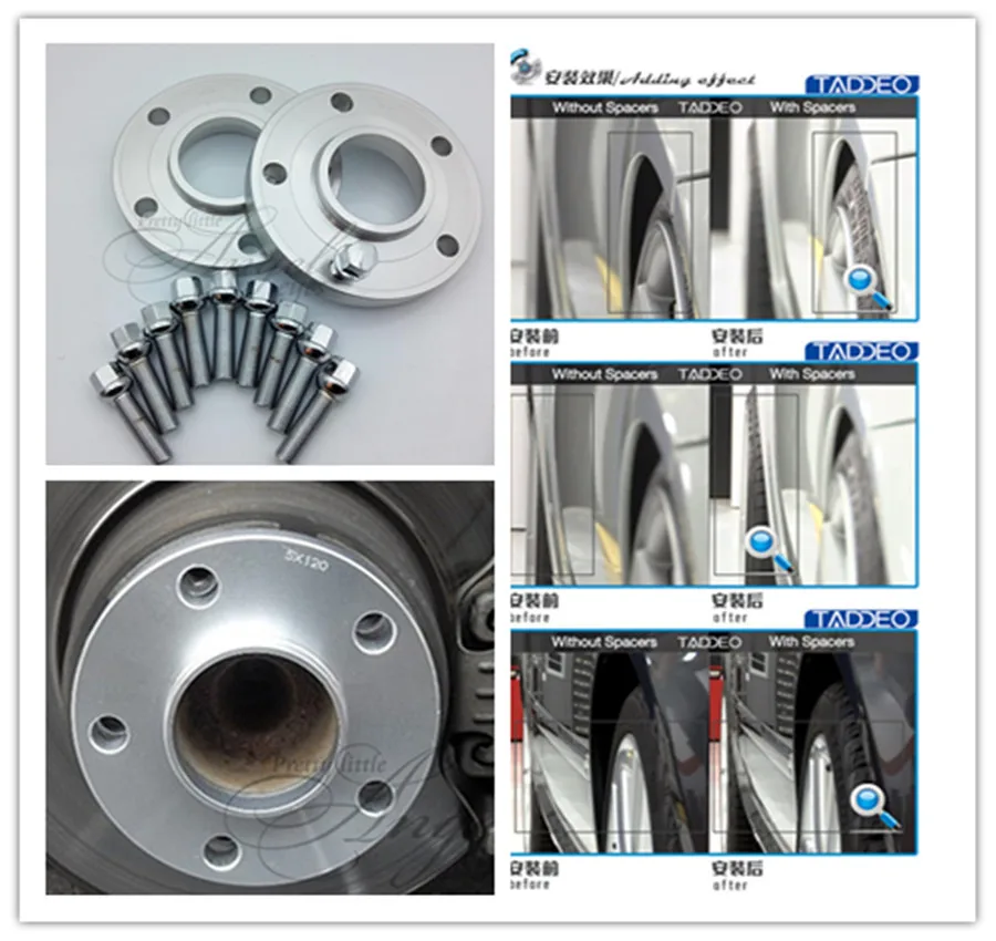 2 pieces, 5 x120, 72.56 mm, wheel adapter, spacers, suitable for BMW X1