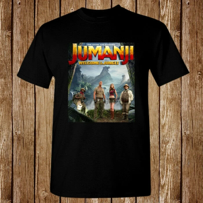 

Jumanji Movie Poster New T-Shirt Size S-5XL