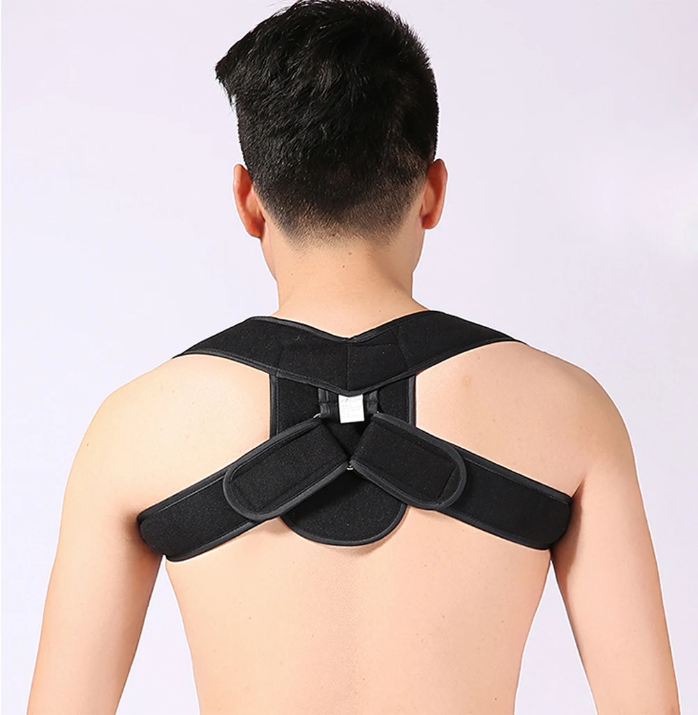 Unisex Adult Students Children Humpback kyphosis Hunchback Posture Corrector Back Sitting Spinal Posture Orthotics Strap