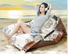 Factory Direct Custom Lazy Chair Creative Leisure Bean Bag Simple Iron Tower Balcony Den Sofa Lazy Bones