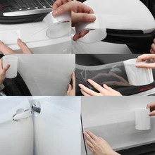 1/3/5 см* 3 м нано лента автомобильный порог защитная пленка наклейка край двери Защитный кран для VW Volkswagen Passat B6 B7 Golf 4 MK4 5 6 7