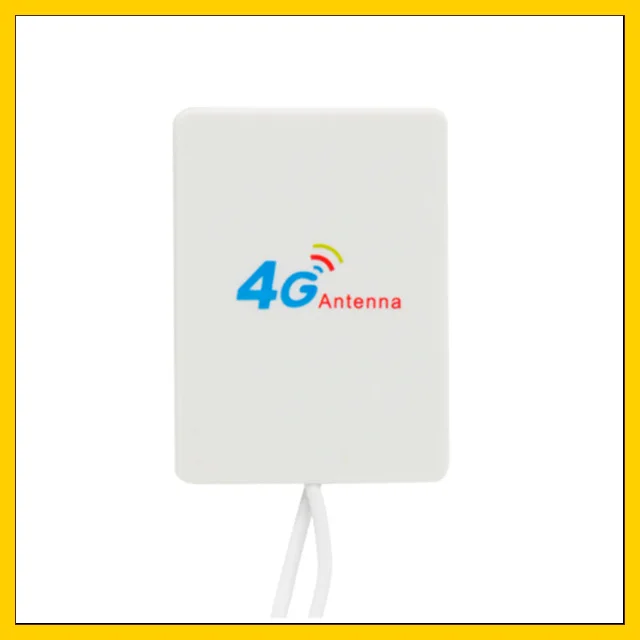 10 шт 3g, 4g Lte Антенна комнатная антенна 2 * SMA/2 * CRC9/2 * TS9 Мужской Разъем Booster MIMO панельная антенна + 2 метров