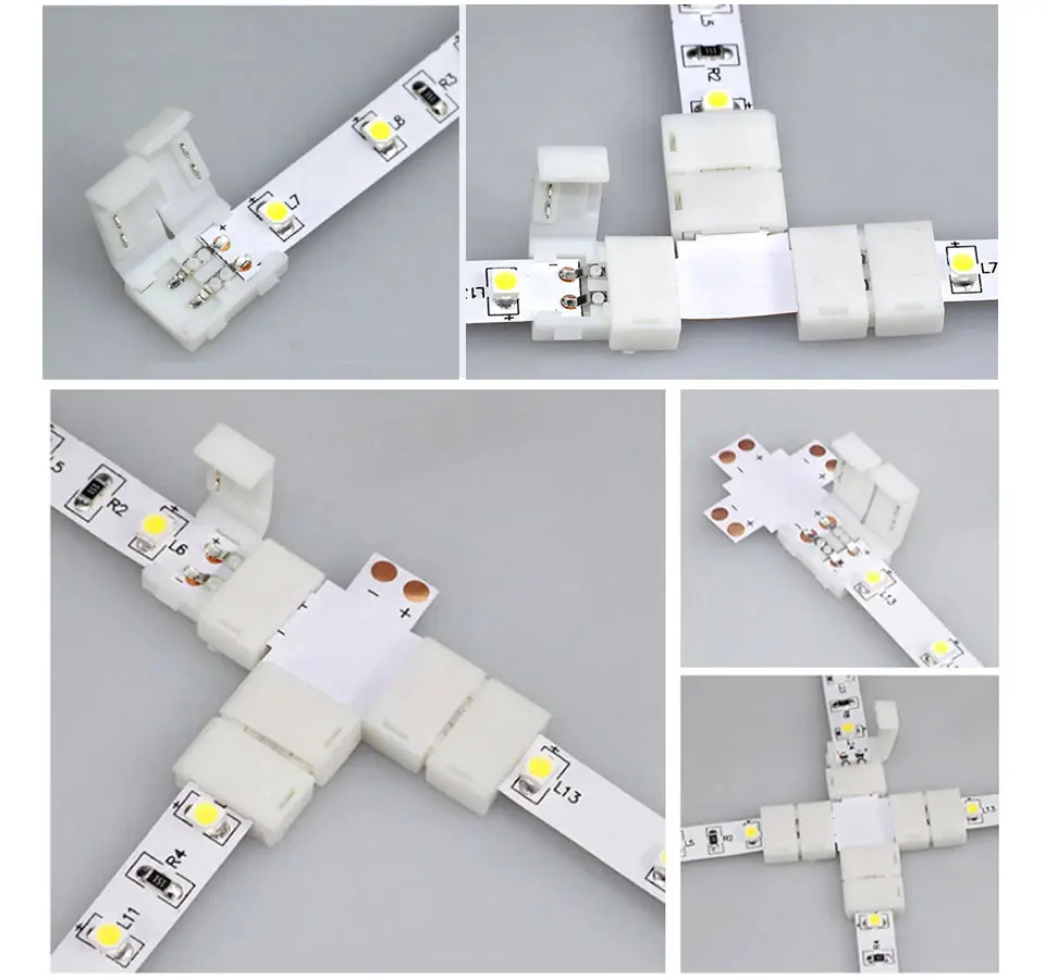 Welding Free LED Strip Light Terminals For SMD 2835 5050 (3)
