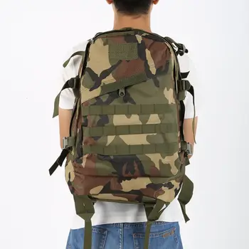 

New 40L Outdoor Camping Climbing Hiking Trekking Bags Molle 3D Military Tactical Backpack Rucksack 51*38*18cm