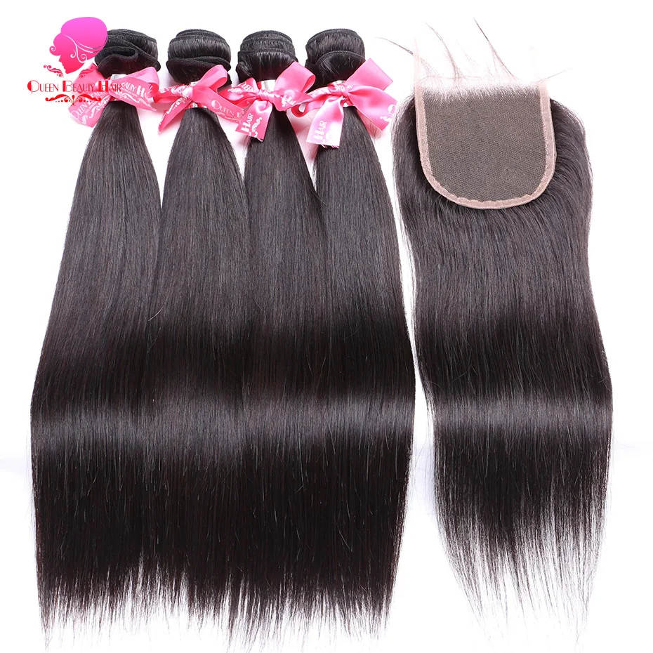 brazilian straight hair with closure (6)