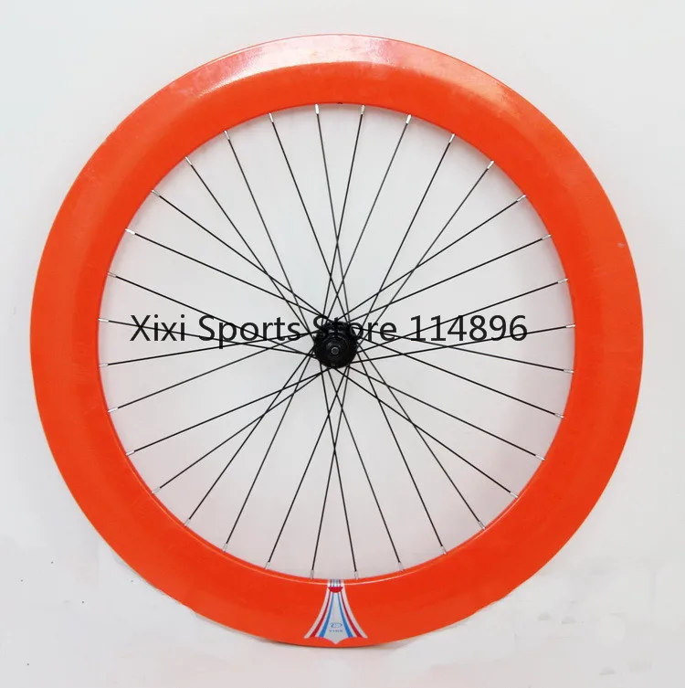 700C Fixie Bike Wheelset 70mm Rims Single Speed Front Rear Flip Flop