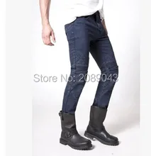 Men UGLYBROS Guardian ubp09 motorcycle road locomotive jeans blue jeans